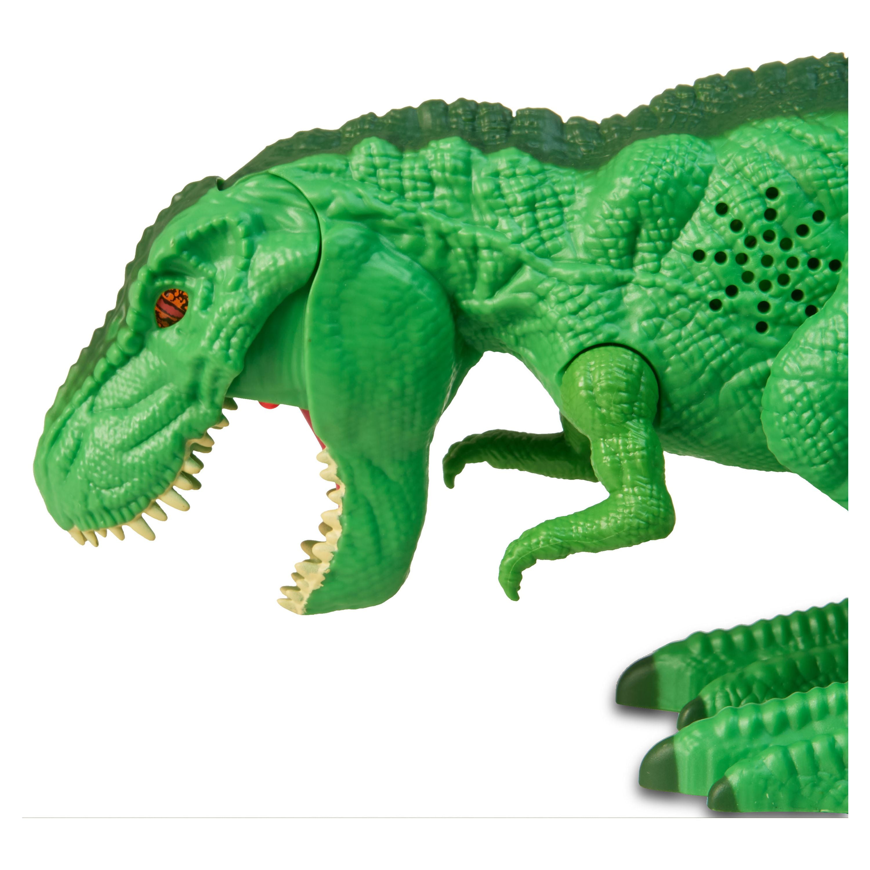 Dinossauro Dinopark T-Rex Som e Articulações - Bee Toys - Zaza Toys