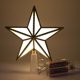 thumbnail image 1 of Las estrellas del adorno del árbol de Navidad llevaron la luz, adornos de Navidad de la estrella del brillo 3d para los árboles, fiesta casera, 1 of 5