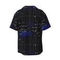 thumbnail image 7 of Kdxio Men's Hawaiian Shirt for Men Short Sleeve Shirt Mathematica Science Summer Casual Holiday Beach Button Down T-Shirts, 7 of 7