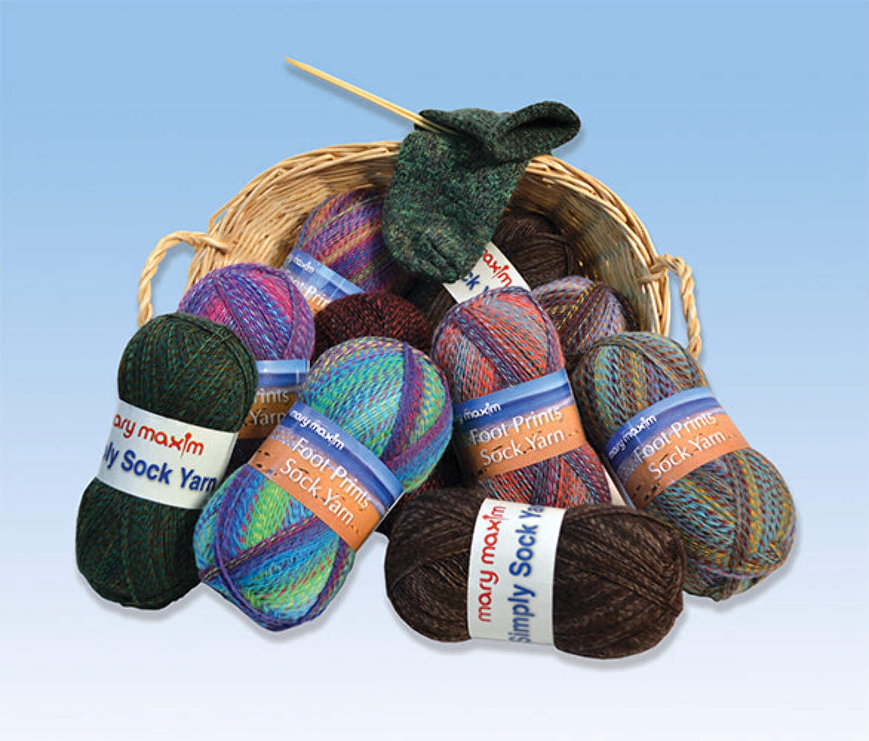 Mary Maxim Sock Yarn Mystery Box