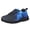 Blue Flame, variant on Chririnla Boys Running Shoes Size 3 Little Kid Christmas Sneakers with Candy Cane Print Girls Slip on Athletic Tennis Walking Shoes Breathable Lightweight