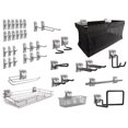 thumbnail image 4 of NewAge Products Pro 16 sq.ft. Steel Slatwall with Backsplash Hook Kit - Large (40 PC), 4 of 12