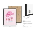 thumbnail image 3 of HAUS AND HUES Pink Posters Preppy Posters - Pink Posters for Room Aesthetic Preppy Paintings Dorm Wall Art for College Girls Cute Preppy Room Decor VSCO Posters Pink Pictures BLACK FRAMED 12" x 16", 3 of 6