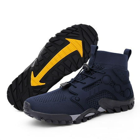 

WNG Outdoor Hiking Shoes Men Non Slip Hiking Work Clothes Sports Shoes Swimming Wading Off Road and River Tracing Shoes