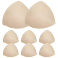 thumbnail image 1 of 4 Pair Polka Dot Tops Women Bra Cup Inserts Bra Replacement Inserts Sports Bra Pads Foam Bra Inserts Bra Filler Pads, 1 of 3