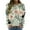 Green, variant on Sweatshirt for Women Fall Fashion Casual Crewneck Long Sleeve Pullover Floral Print Sweatshirts Blouses Comfort Colors Sweatshirts