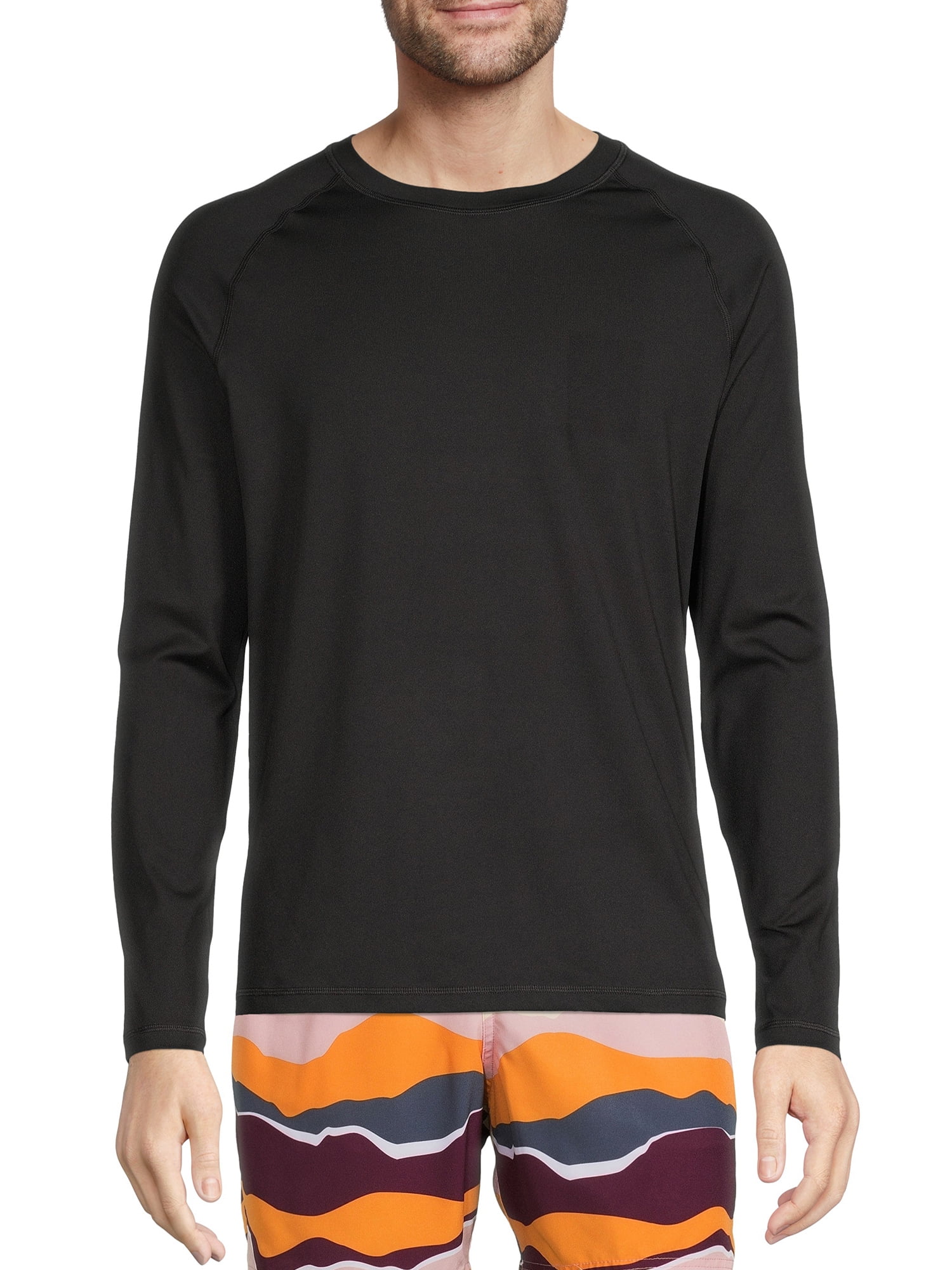 Men's Long Sleeve Rash Guard with UPF 50+