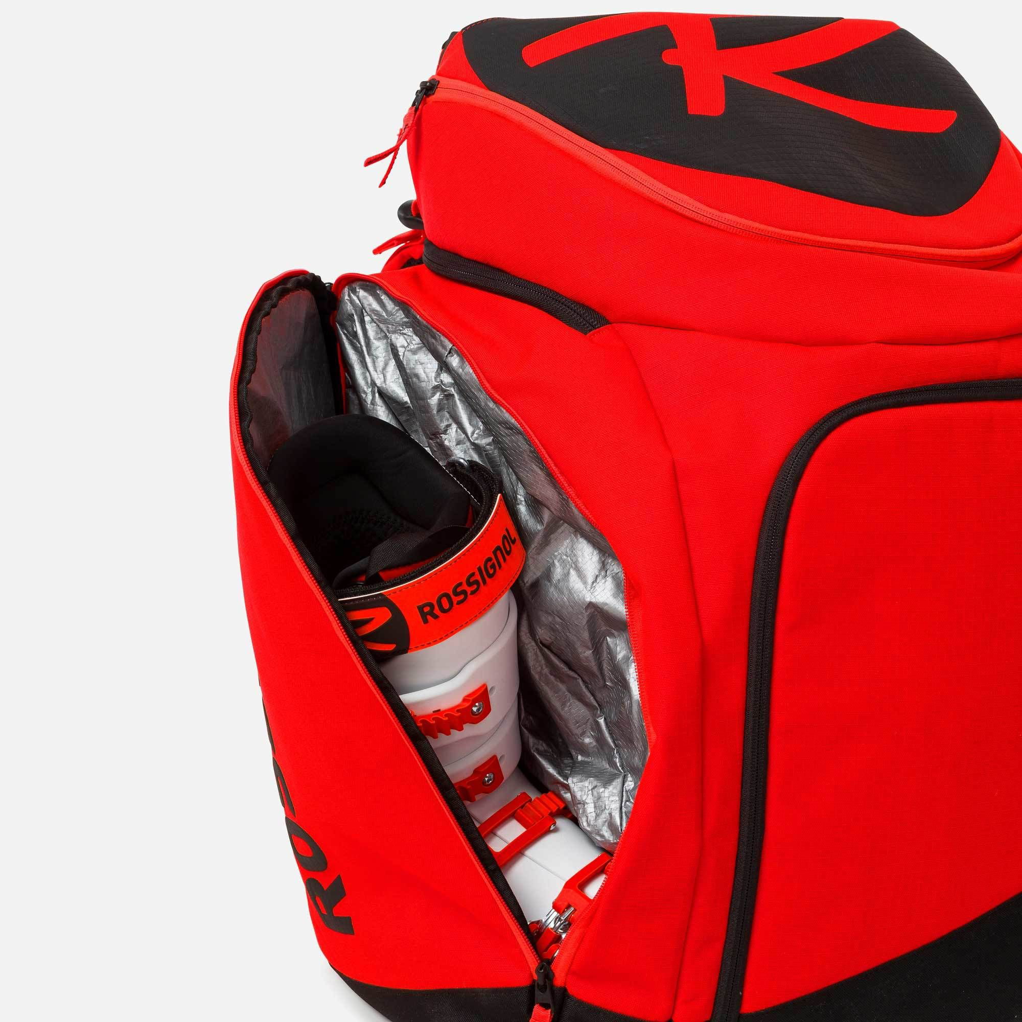lightweight with backpack straps Rossignol Hero Top Zip Gear Bag large capacity 