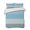 Blue, variant on Quilts King Size, Colorful Stripe Soft Comforter Bedding Set for Bed, Modern Pink Purple Yellow Vertical Striped Lightweight Quilted Bedspread with Pillow Cover(2 Pieces) for All Season, 96x106 Inch