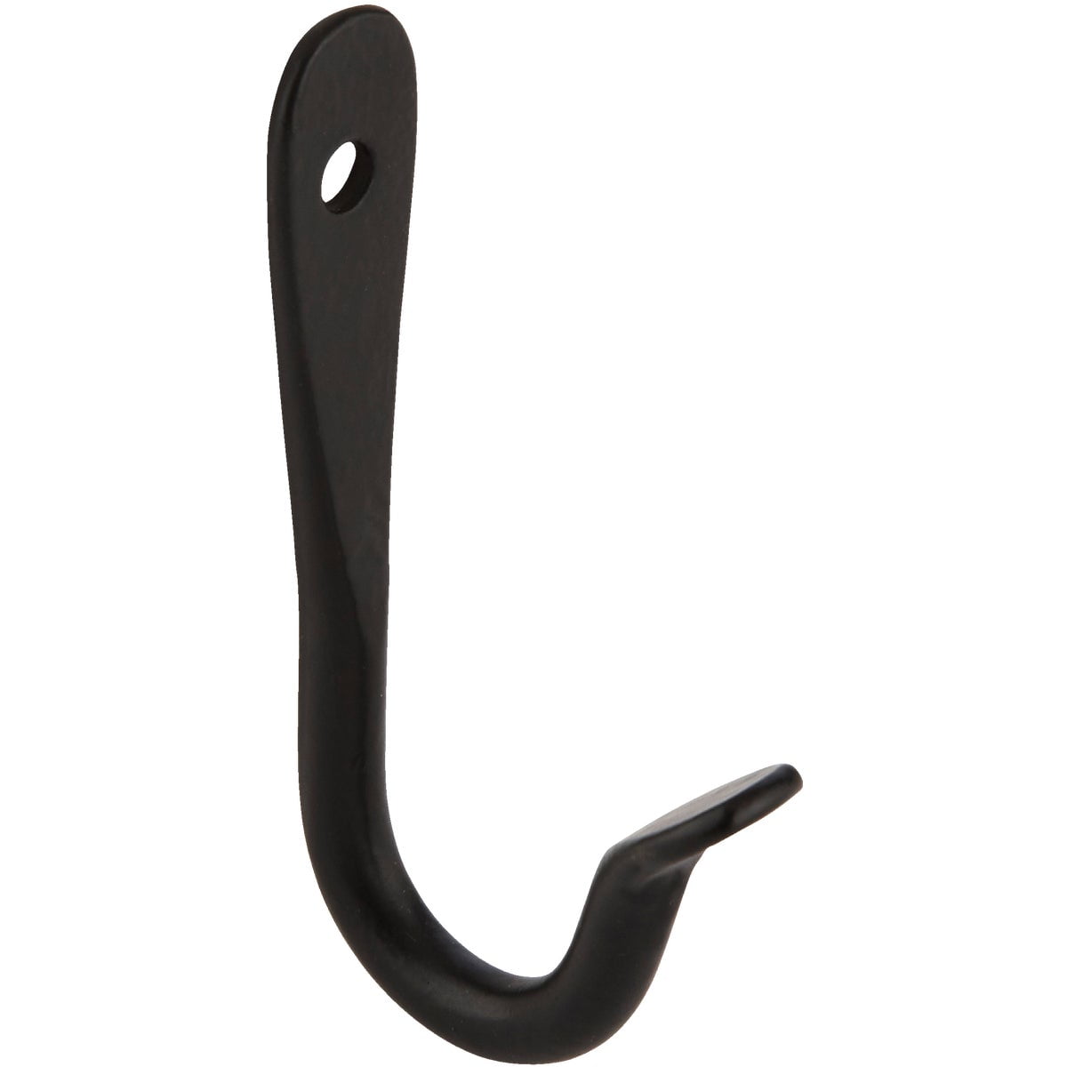 Panacea 3 In. Black PowderCoated Wrought Iron JHook Plant Hanger