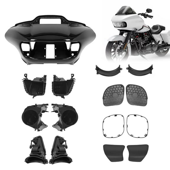 For Harley CVO Road Glide 15-24 Inner Outer Fairing & Speaker Glove Box Air Duct