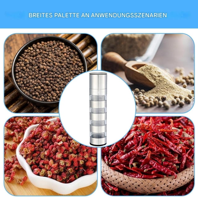 Boreal Craft Travel Towel Container Camping Kit Grinder Set 4 In 1 Grinder For Grilling Kitchen Cars Outdoor Camping RV Condiment with Lids Food with Condiment Containers with Lids Seasoning Set Jar