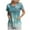 A04_Mint Green, variant on Towmus Womens Christmas Scrub Tops Cute Print V Neck Short Sleeve Shirts Nurse Uniforms Graphic Blouses with Pockets S-3XL