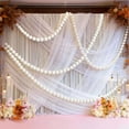thumbnail image 6 of Homelyt Pearls for Decoration Pearl Garland Hanging Bead String Backdrop Wall Decor for Bridal Shower Wedding Party, 6 of 8