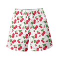 thumbnail image 4 of Binienty Men's Board Shorts Swim Trunks With Red Cherry Heart Pattern - Quick Dry for Beach Vacations and Summer Water Activities, 4 of 8