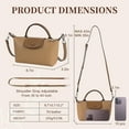 thumbnail image 4 of JUYGO Fashion Mini Crossbody Bags for Women,Leather Shoulder Bag Handbags,Retro Compact Clutch Bag,New Small Satchels Tote Bag, 4 of 7