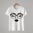 thumbnail image 3 of Roncen Women's Funny Tshirts Summer Crewneck Short Sleeve Graphic Tees Vacation Clothes, 3 of 6