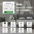 thumbnail image 3 of Tuya WiFi MiNi Smart Switch With Energy Monitor 16A 2-way Control Wireless, 3 of 5