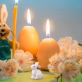thumbnail image 4 of 8PCS Mini Rabbit Figures Toy Easter Egg Cake Toppers, Miniature Rabbit Figurines Fairy Garden DIY Crafts Ornament, Cake Decoration Christmas Birthday Gift, 4 of 7