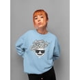 thumbnail image 2 of Always VIP - Guest List Cool Retro Emoji Party Women's Sweatshirt, 2 of 4