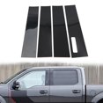 thumbnail image 2 of 4x Car Pillar Posts Set Door Window Cover Trim Kit For Ford F150 F-150 2015-2022, 2 of 7
