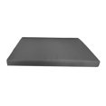 thumbnail image 1 of Cojín de banco impermeable para interiores y exteriores, cojín de muebles de jardín de poliéster, columpio Gris profundo 120x80x10cm Zulema cubierta de banco, 1 of 8