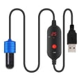 thumbnail image 3 of FITYLE Mini Aquarium Heater 15-34  degreeC Adjustable Winter Keep Warm Precision Accurate Digital Overheat Protection Turtle Tank Heater 15W, 3 of 9