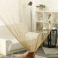 thumbnail image 3 of PiccoCasa 1 Panel Door String Curtain Fringe Panel, 39"x79" Camel Color, 3 of 6