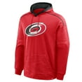 thumbnail image 2 of Men's Fanatics Red Carolina Hurricanes Goaltender Defender Pullover Hoodie, 2 of 3