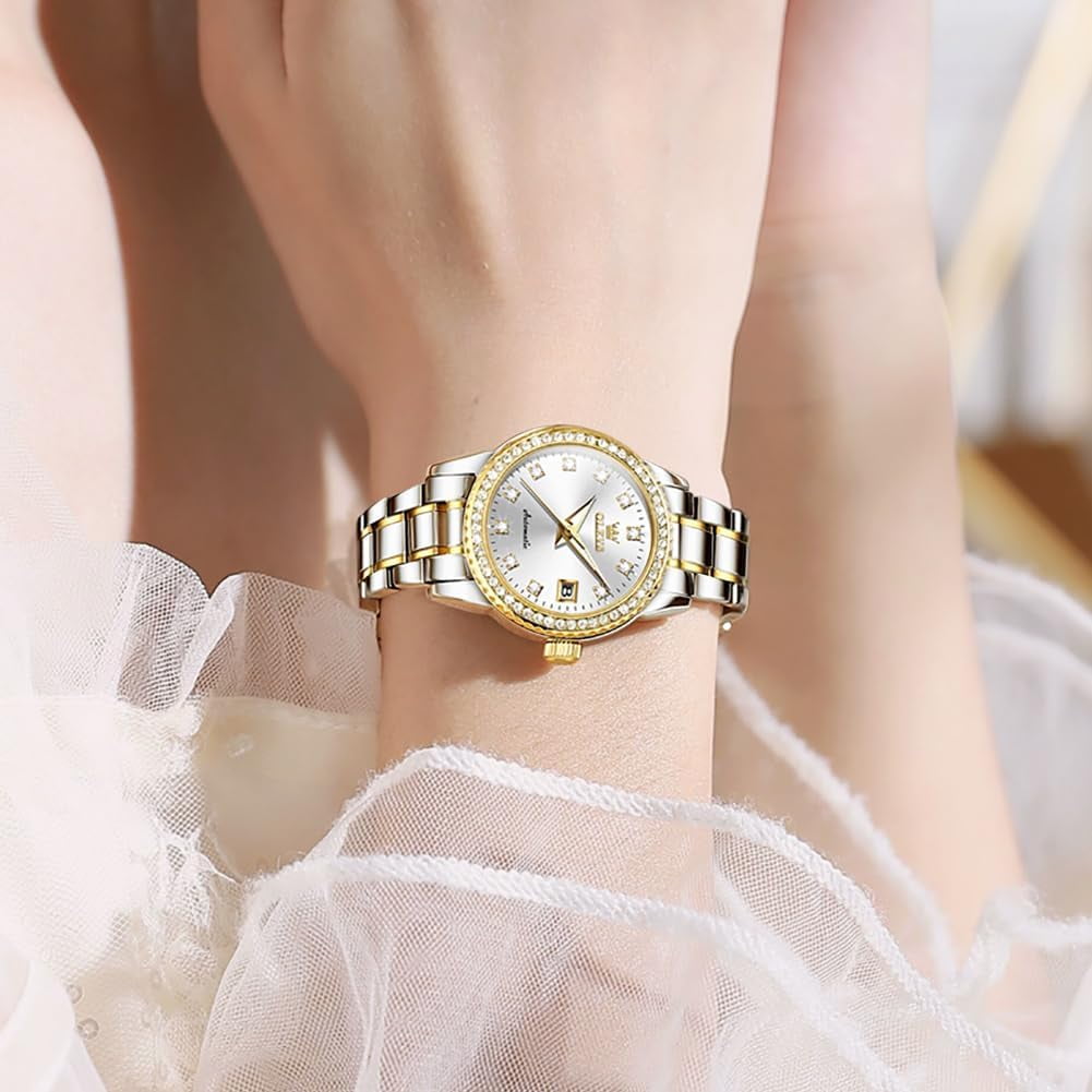 Womens silver gold watch hotsell