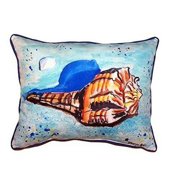 Amber Shell Small Indoor/Outdoor Pillow 11x14
