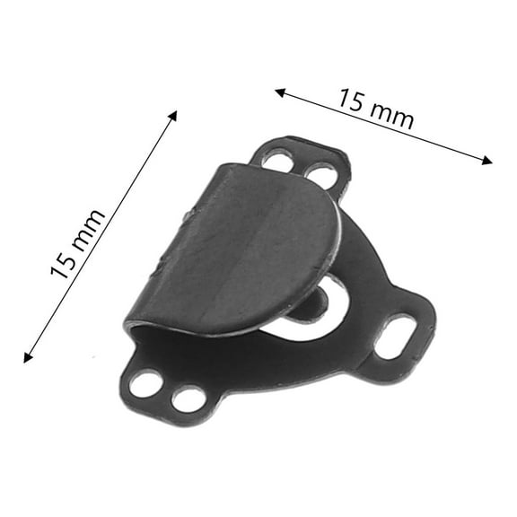 SEWCHICS Pants Hook and Bar Fasteners Brass 30Sets