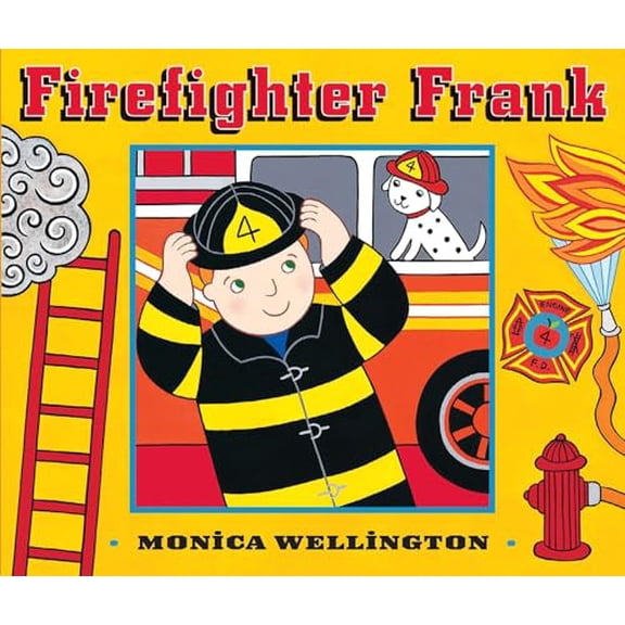 Pre-Owned Firefighter Frank Board Book Edition (Board book) 0525423737 9780525423737