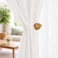 thumbnail image 3 of Evideco French Home Goods Ottawa Hearts Off-White Curtain Tiebacks 2 Count, 3 of 6