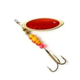 thumbnail image 1 of Sonducket Lake Hard Lure Bait Metal Fish Barbed Treble Hook Shining Wobblers Aparejos de pesca portátiles Reemplazo de piezas Red 3 Type1 NO1, 1 of 6