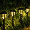 thumbnail image 2 of Solpex Solar Path Lights Outdoor, LED Solar Garden Lights Wireless, Waterproof Solar Pathway Lights Outdoor for Patio, Yard, Walkway, Lawn. (8 Pack, Warm White), 2 of 5