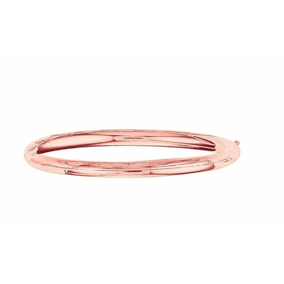 14K Gold Polished 5mm Bangle