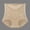C01Beige, variant on Xdegoge Womens Shaping Compression Briefs High Waisted Tummy Control Seamless No Show Underwear Soft Breathable Stretchy Body Shaper Panties