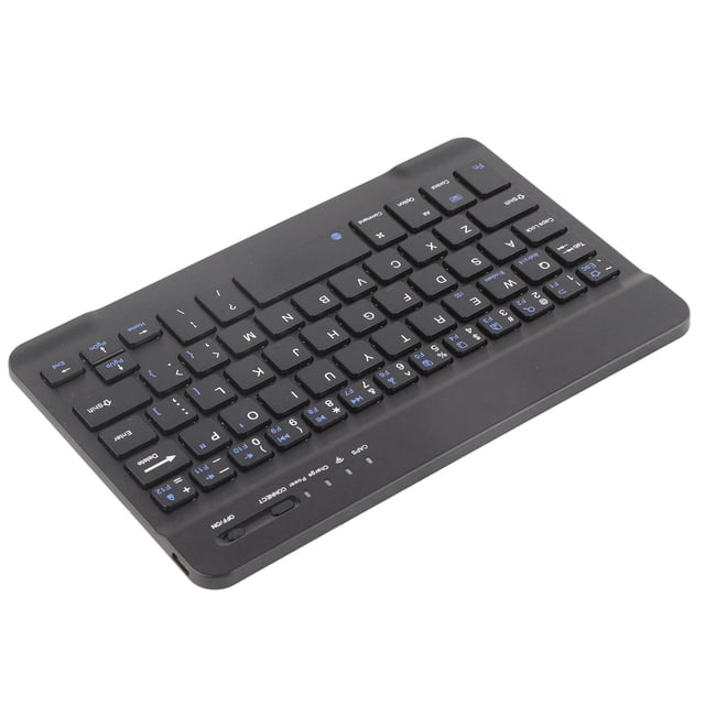 Mini teclado inalámbrico ultradelgado Bling Bling con Bluetooth Para tabletas teléfonos iOS Android y Windows