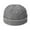 Grey, variant on MIASHUI Men's All-Season Washed Denim Skull Cap Street Plain Retro Outdoor Navy