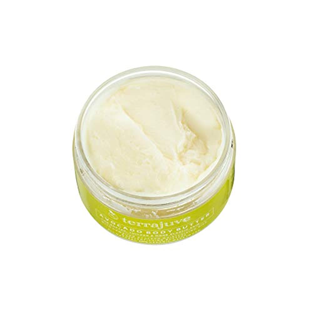 Organic Avocado Face and Body Cream Lotion by Terrajuve for a Soft Silky and Elastic Skin with Hawaiian Avocado Pure All Natural Made in USA