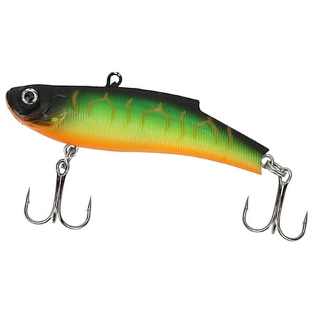 Sarapandan 7CM Artificial Bait with Hooks Vivid Soft Minnow Fishing Lure