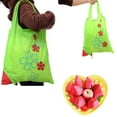 thumbnail image 5 of Seyurigaoka New Reusable Folding Waterproof Shopping Travel Bag Recycle Pouch Tote Handbag, 5 of 9