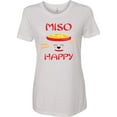 thumbnail image 3 of Inktastic Kawaii Miso Happy Women's T-Shirt, 3 of 5
