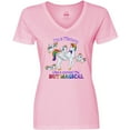 thumbnail image 3 of Inktastic I'm a Tiacorn, like a normal Tia, but magical Women's V-Neck T-Shirt, 3 of 5