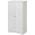 thumbnail image 3 of Demi Bonn 54" Kitchen Pantry Storage Cabinet, Freestanding 2-Door Cupboard, Space-Saving Shelves for Living Room, White, 3 of 11
