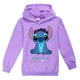 thumbnail image 1 of 7-14 años Sudadera con capucha informal con estampado de puntadas para niños, 1 of 2