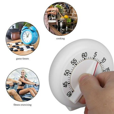 

White Timer Kitchen Timer For Timing Telephone Calls Game Timers