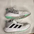 thumbnail image 2 of Adi - das Mens Own The Game 2 H00466 White Gray Green Running Shoes Sneakers Sz 13, 2 of 6