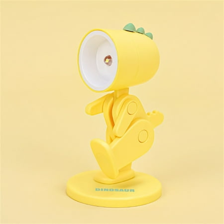 

Mini LED Desk Lamp Cute Dinosaur Night Light Adjustable Phone Stand Portable Christmas Decoration Gifts For Boys Girls Kids Students